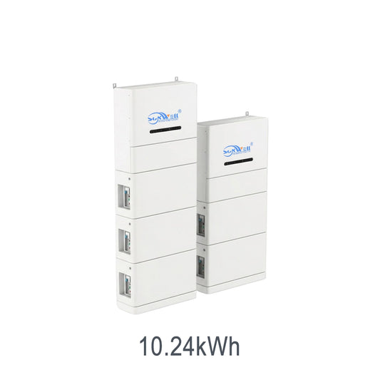 Système de stockage d'énergie tout-en-un compact et empilable de 10,24 kWh
