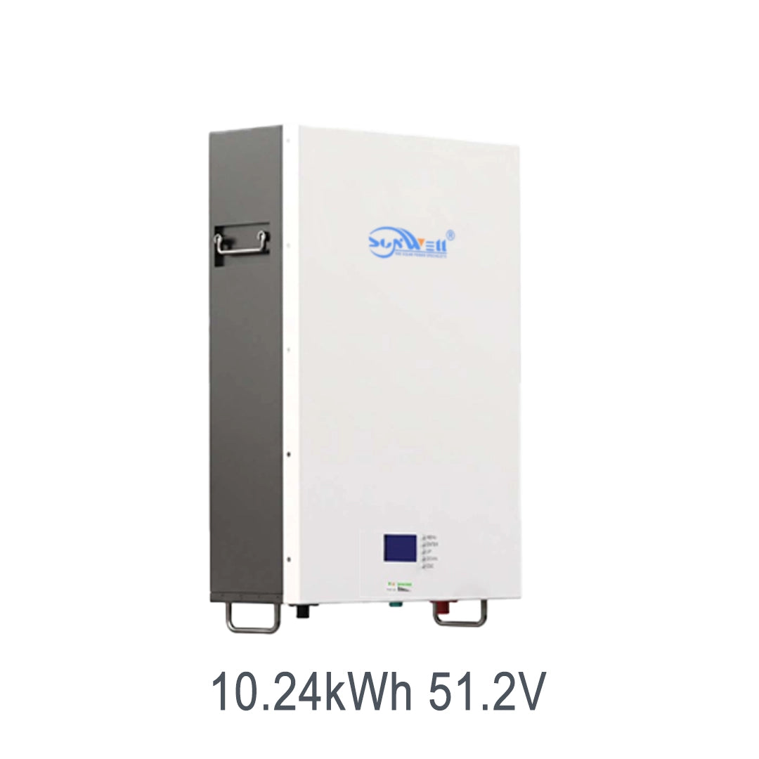 10.24kWh 51.2V Large Wall-Mounted LiFePO4 Battery