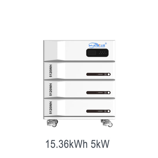 Système de stockage d'énergie tout-en-un empilable APOLLO 15,36 kWh 5 kW