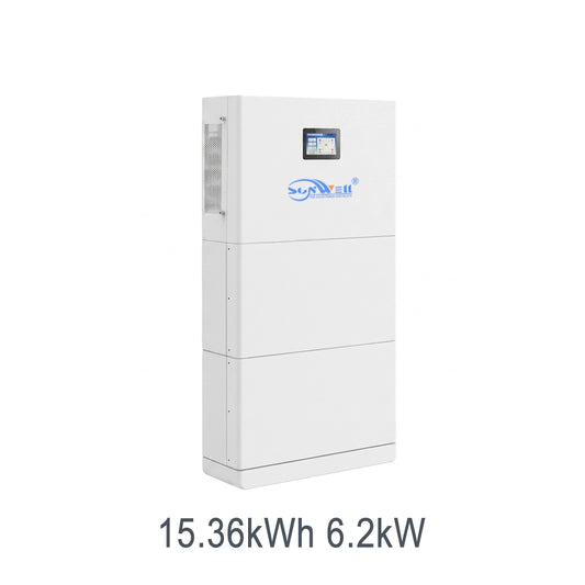 Système de stockage d'énergie tout-en-un hors réseau 15,36 kWh / 6,2 kW