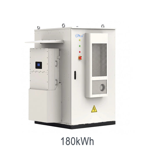Armoire de stockage d'énergie (ESS) commerciale et industrielle refroidie par air de 180 kWh