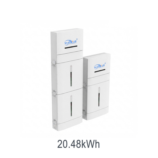 Système de stockage d'énergie tout-en-un empilable de 20,48 kWh