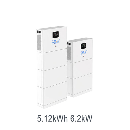 Système de stockage d'énergie tout-en-un 5,12 kWh 6,2 kW