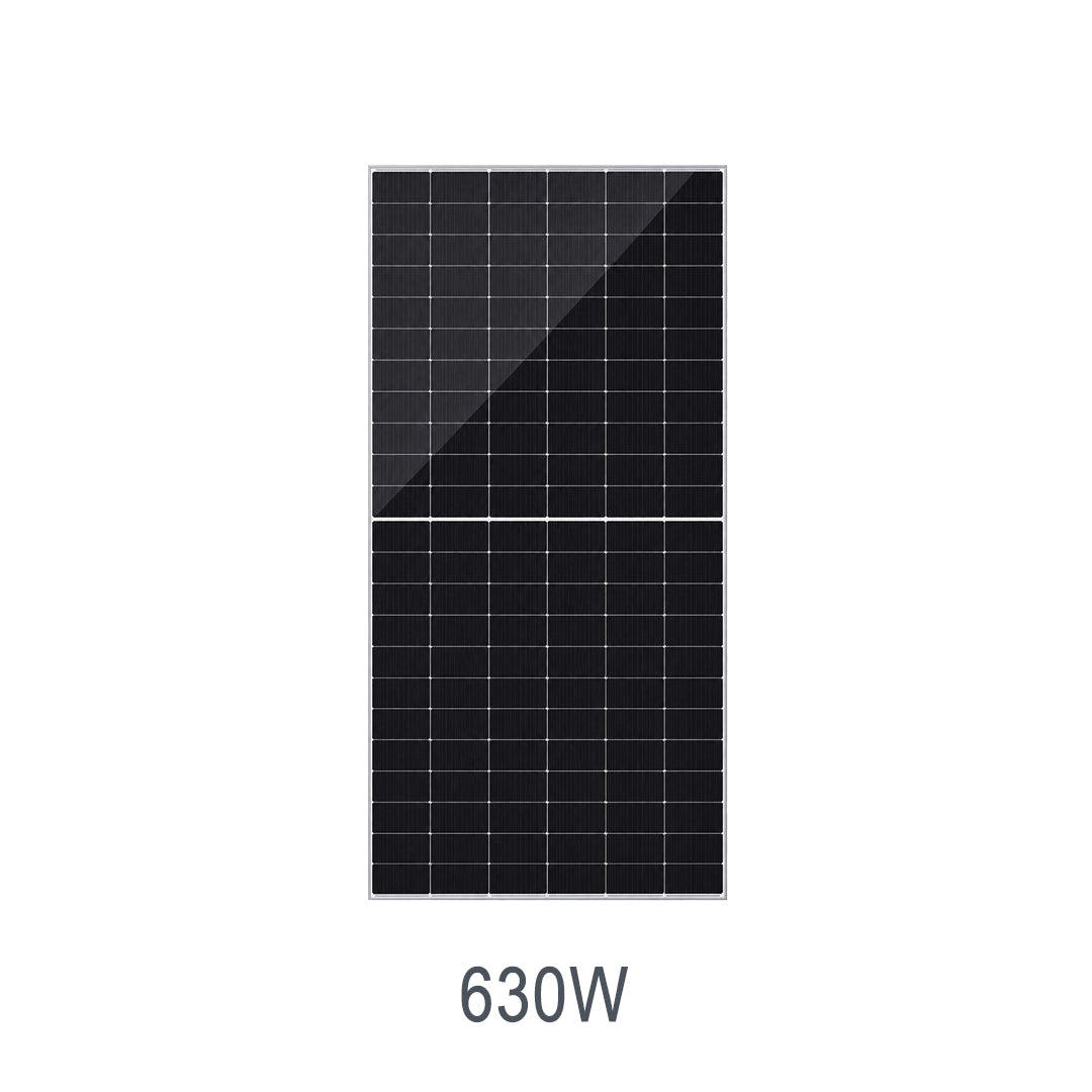 Panneau solaire bifacial N-Type TOPCon de 630 W