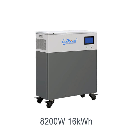 Système de stockage d'énergie tout-en-un 8200W 16kWh